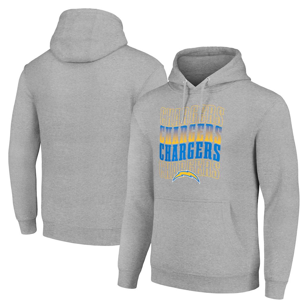 Men 2026 NFL Los Angeles Chargers Grey Hoodie hooded style 02->los angeles chargers->NFL Jersey Men 2026 NFL Los Angeles Chargers Grey Hoodie hooded style 02->los angeles chargers->NFL Jersey